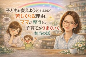 http://子どもを変えようとするほど苦しくなる理由。ママが整うと、子育てがうまくいく本当の話